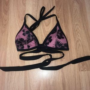 Pink Victoria secret swim top